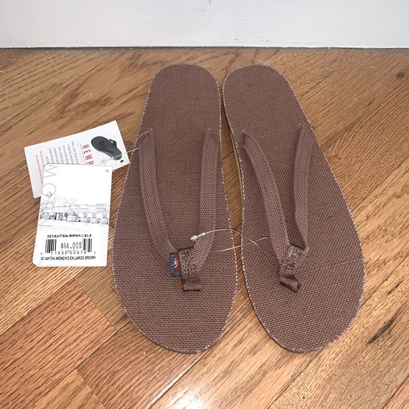 NWT New! Women’s Thin Strap Arch Support Hawaiian Rainbow Sandals - Picture 3 of 5